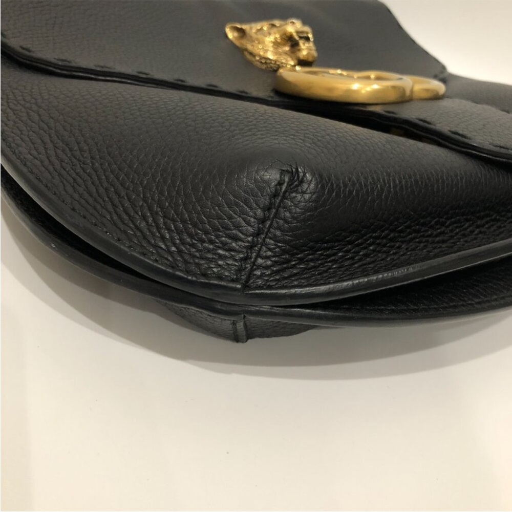 Gucci Pebble Leather Animalier Shoulder Bag w/dustbag EUC - Picture 7 of 13